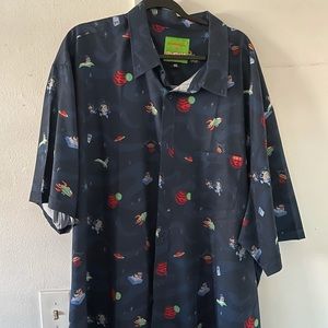 4XL RSVLTS Nickelodeon Ren & Stimpy Space Madness shirt